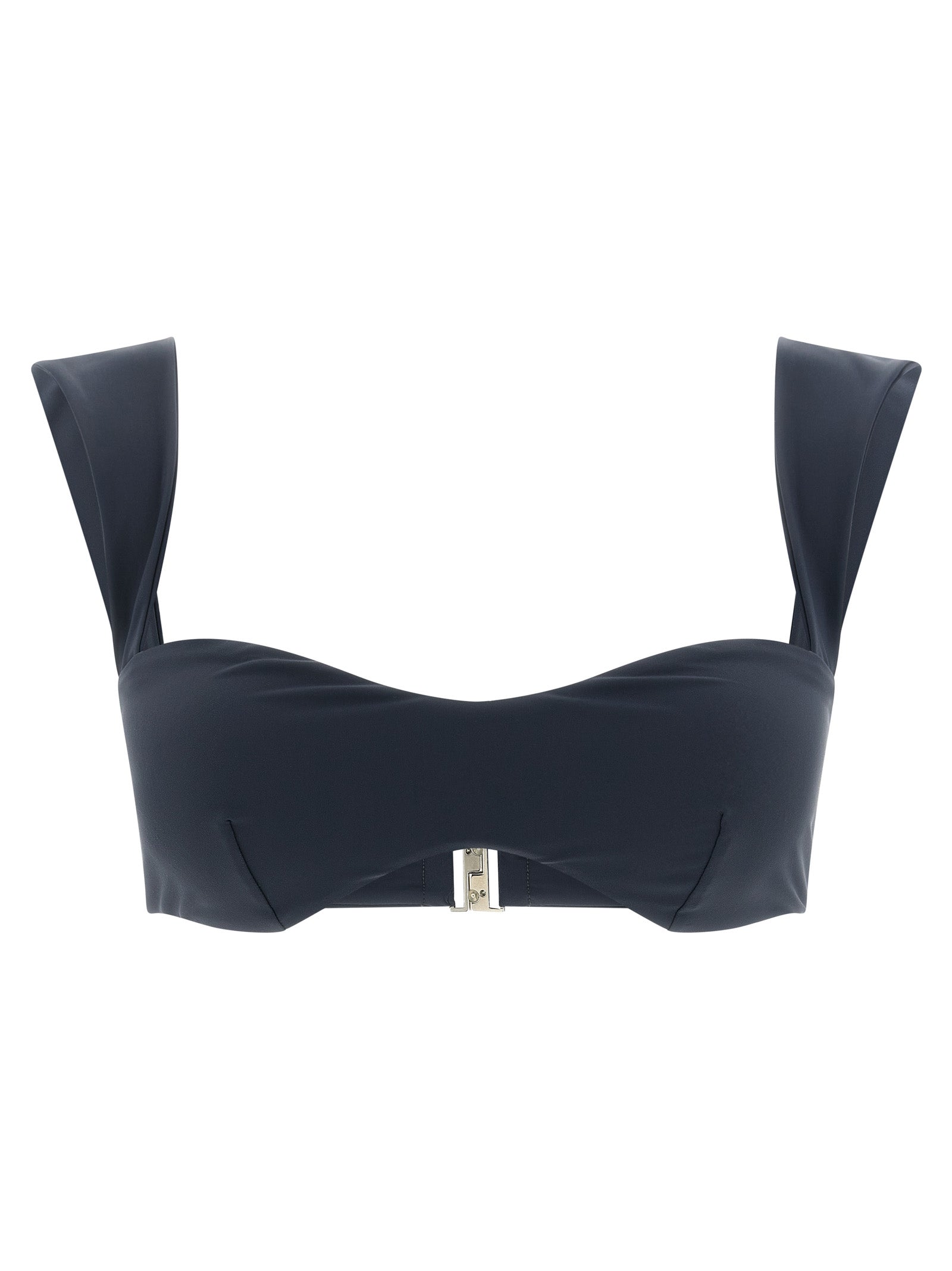 Retro Stretch Bikini Top for Summer Comfort
