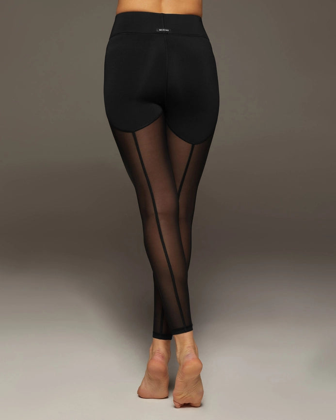 Revue Mesh Legging-Leggings-MICHI-XXS-Black-Urbanheer