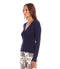 Ribbed Cardigan Sweater-Sweater-Karen Kane-XS-Navy-Urbanheer