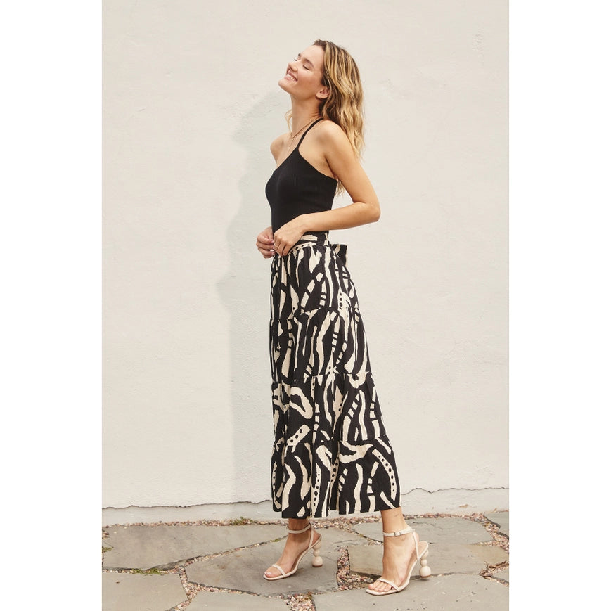 Ribbed Knit One Shoulder Top Black-Top-Dress Forum-S-Urbanheer