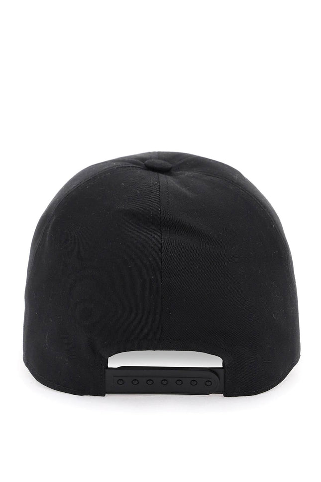 Rick owens baseball cap with embroidery-men > accessories > scarves hats & gloves > hats-Rick Owens-m-Black-Urbanheer