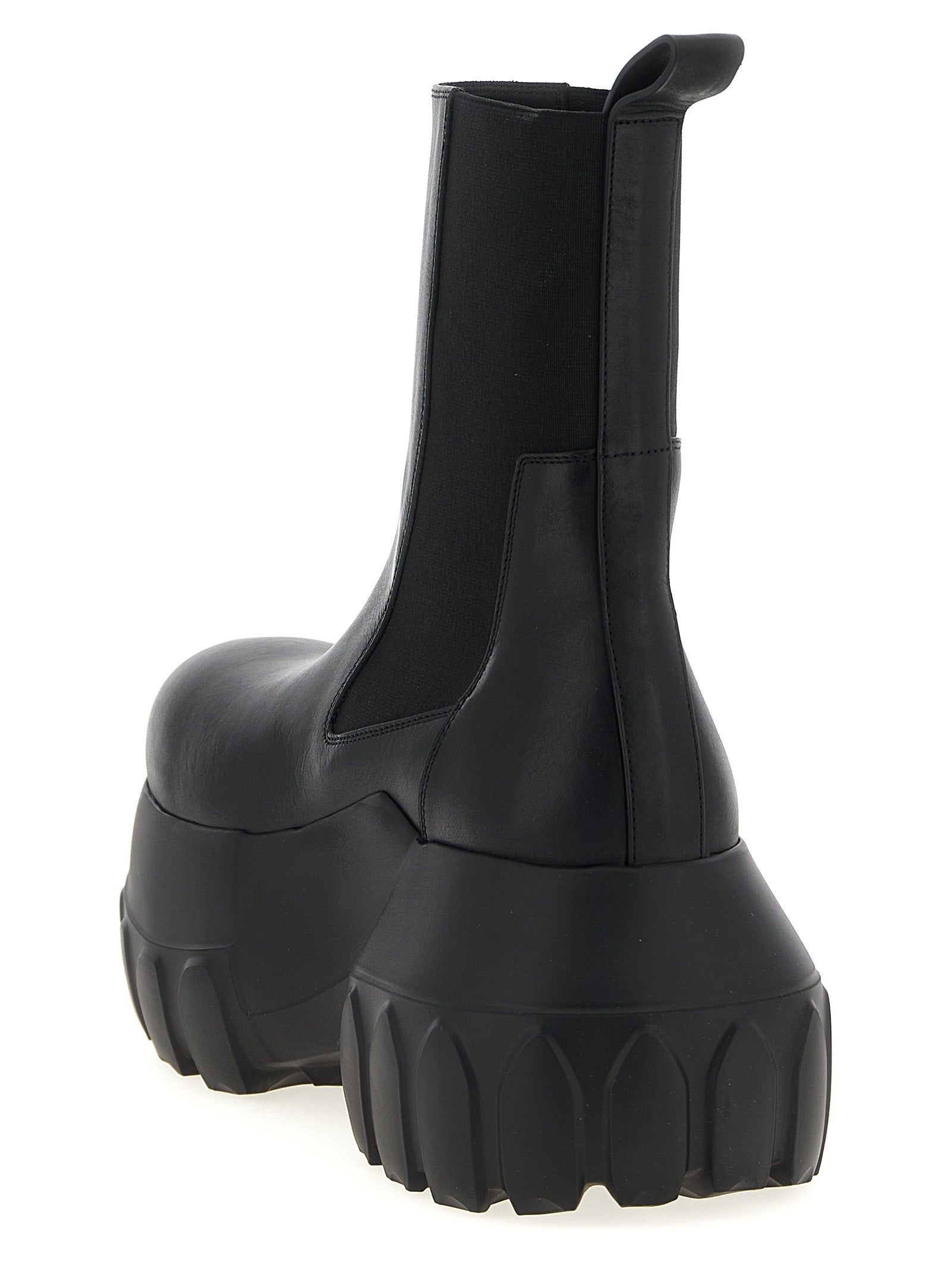 Rick Owens Beatle Mega Tractor Ankle Boots