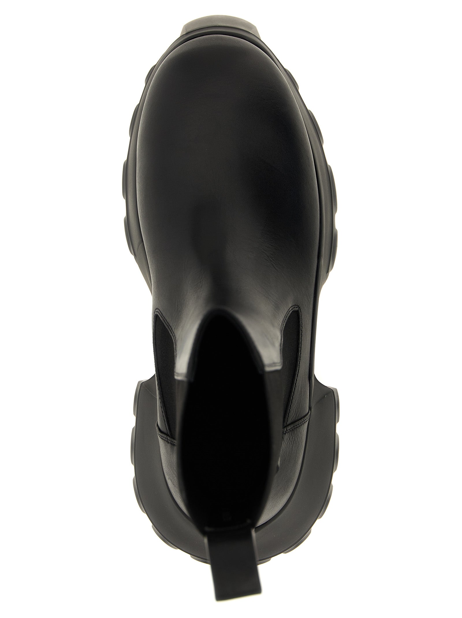 Rick Owens Beatle Mega Tractor Ankle Boots