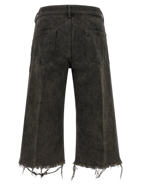 Rick Owens Bolan Cutoff Bermuda Shorts