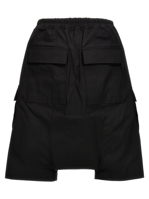 Rick Owens Cargo Pods Bermuda Shorts