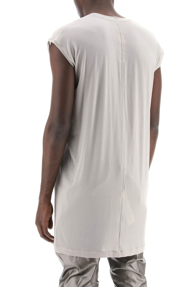 Rick owens dylan's top in cupro jersey-men > clothing > t-shirts and sweatshirts > t-shirts-Rick Owens-Urbanheer