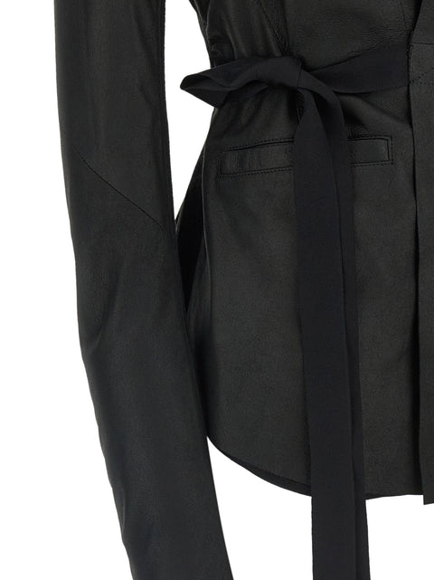 Rick Owens Hollywood Leather Jacket