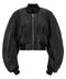 Rick Owens Secchia Cropped Flight Bomber Jacket