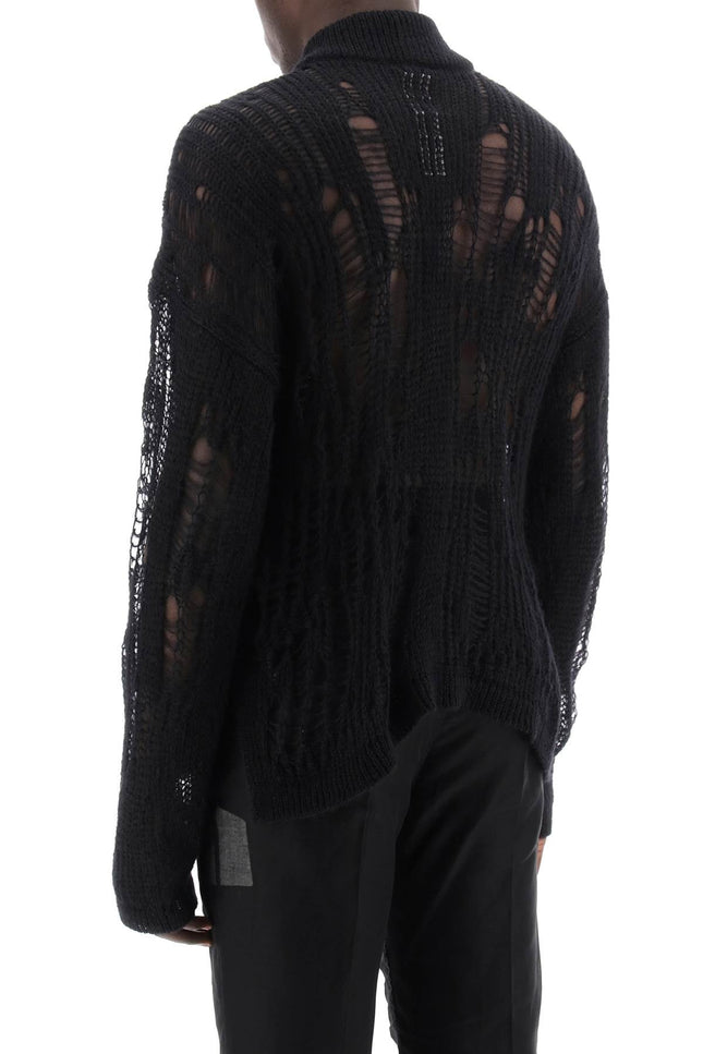 Rick owens tommy lupetto oversized knit-men > clothing > knitwear-Rick Owens-Urbanheer