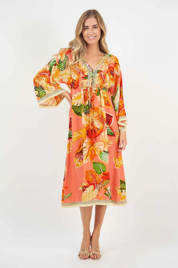 Rio Dress Aurora-Dress-Naudic-XS-Peach-Urbanheer