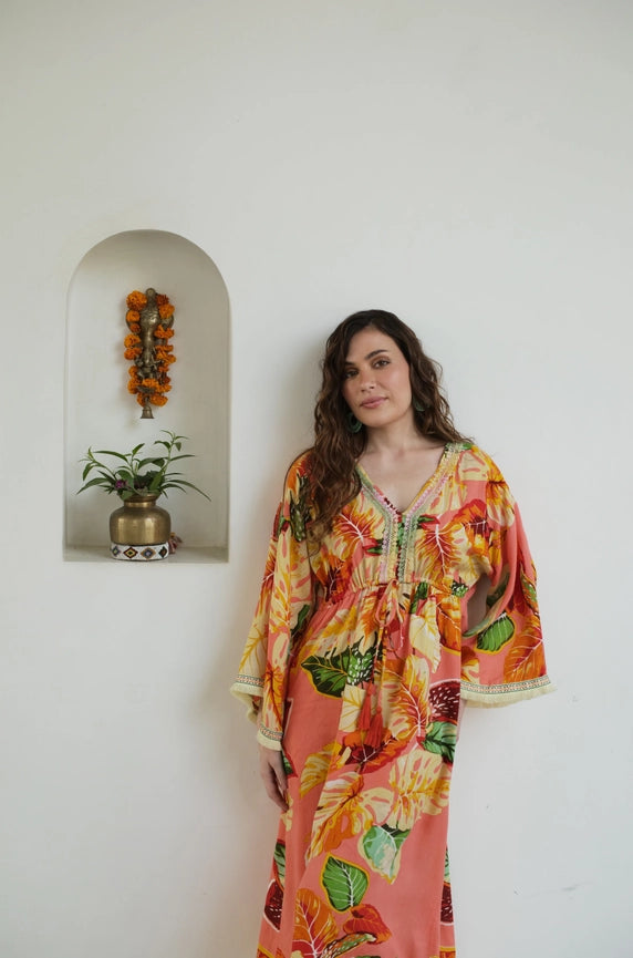 Rio Dress Aurora-Dress-Naudic-XS-Peach-Urbanheer