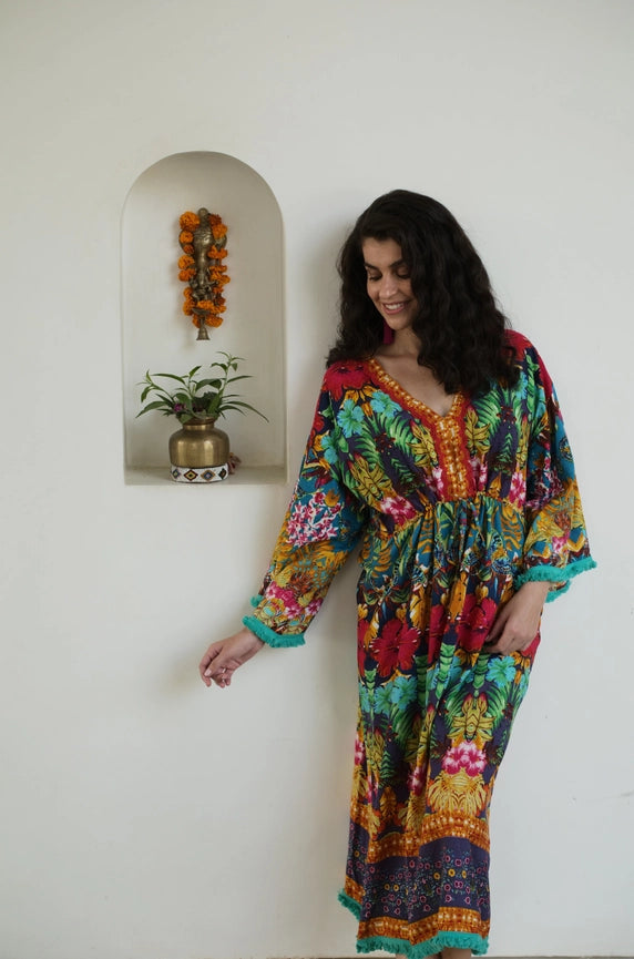 Rio Dress Hibiscus-Dress-Naudic-XS-Multi-Urbanheer