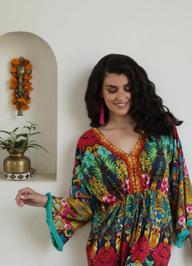 Rio Dress Hibiscus-Dress-Naudic-XS-Multi-Urbanheer