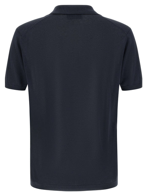 Riviera Project Open Collar Polo Shirt