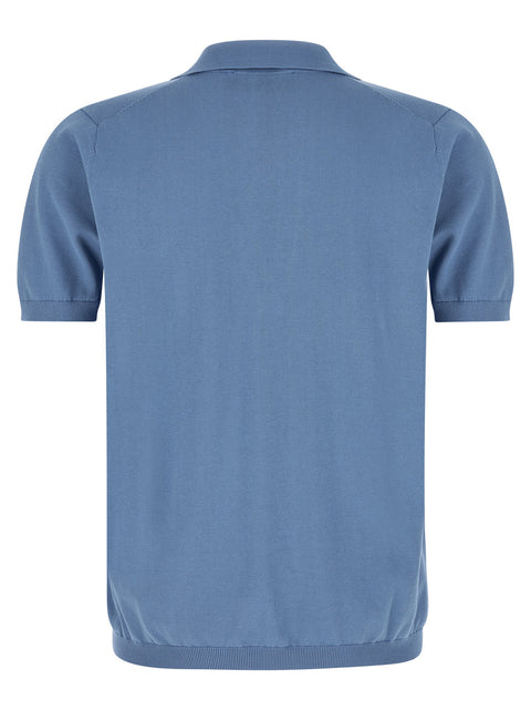 Riviera Project Open Collar Polo Shirt