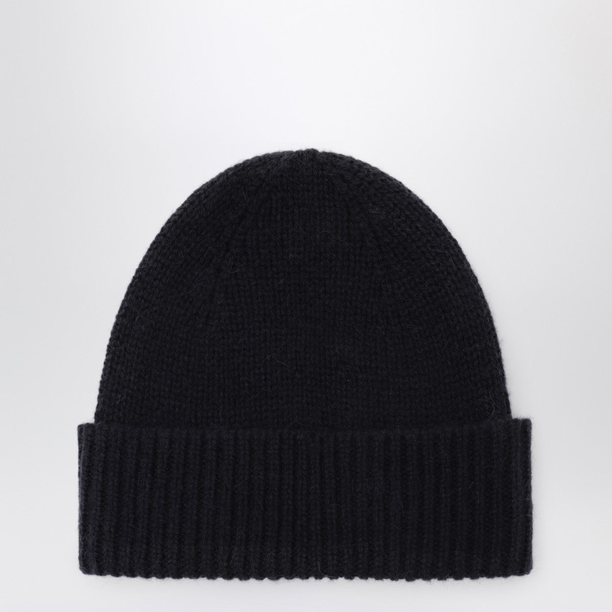Roberto Collina Cashmere Beanie in Navy Blue