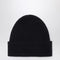 Roberto Collina Cashmere Beanie in Navy Blue