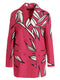 Rochas Floral Print Blazer Jacket