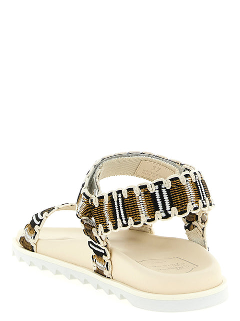 Roger Vivier Slidy Viv Trek Sandals