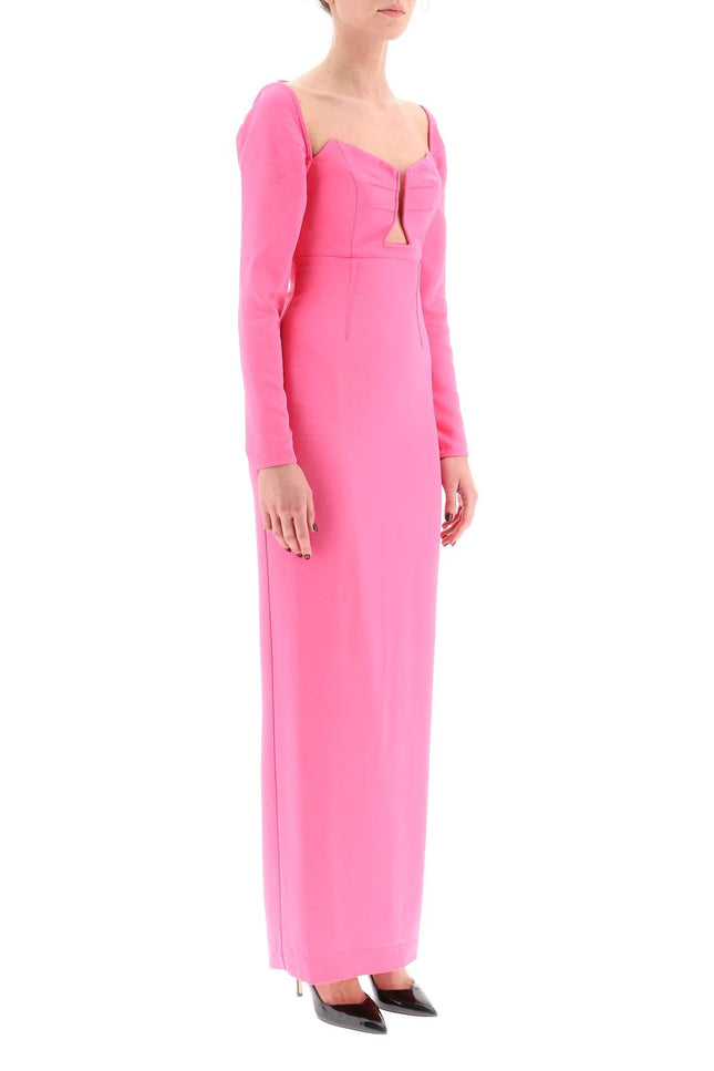 Roland mouret maxi pencil dress with cut outs - Mixed colours-clothing-Roland Mouret-Urbanheer