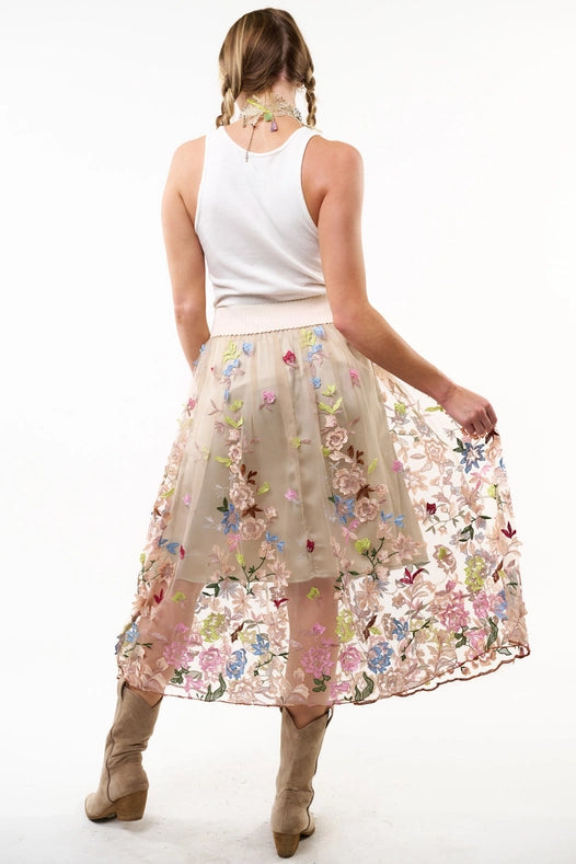 Roman Holiday Skirt-SKIRT-Aratta-L-Ivory-Urbanheer
