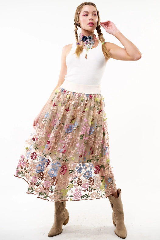 Roman Holiday Skirt-SKIRT-Aratta-L-Ivory-Urbanheer