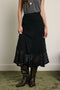 Romantic Lace Mermaid Mid Skirt