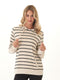 Romi Feather Fleece Rib Mix Hoodie