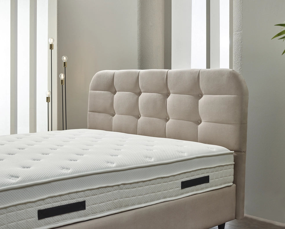 Rondo Boxspring Beige-Beds-Dreamhouseonline-140x200-Urbanheer
