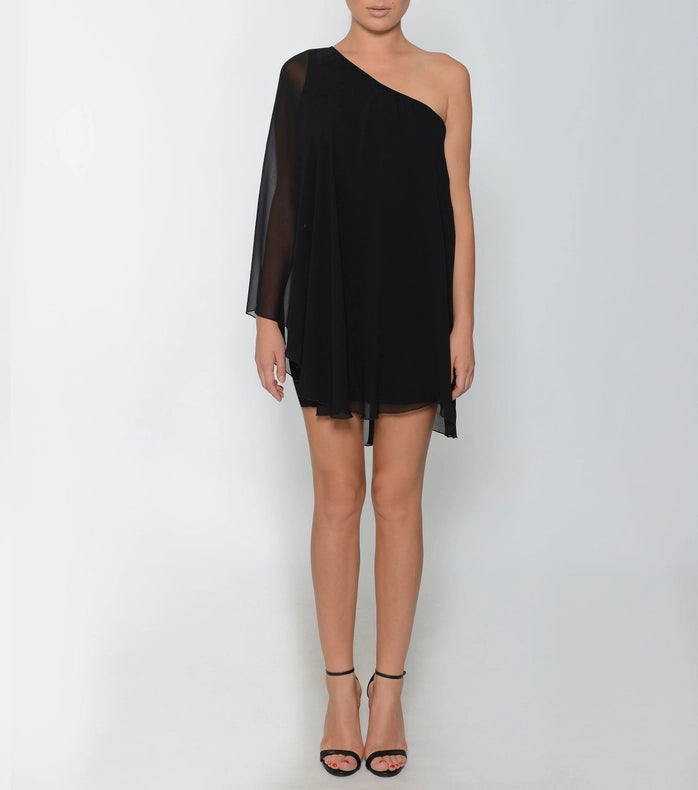 Rosy Dress-Dress-Betsy Moss-XS-Black-Urbanheer