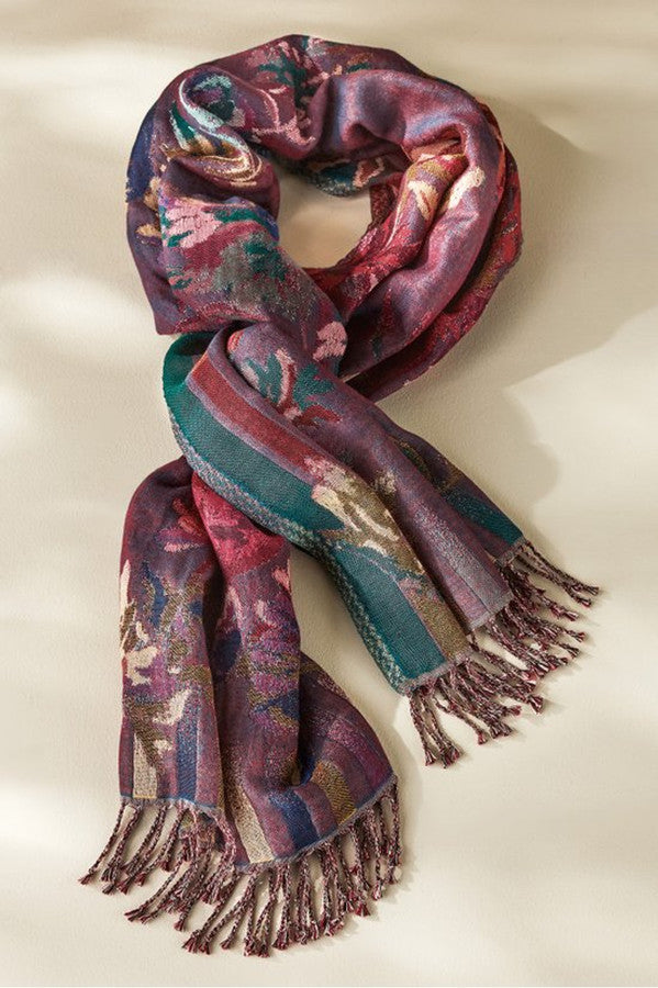 Rosy Reversible Scarf