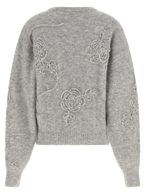 Rotate Birger Christensen 3d Flower Sweater
