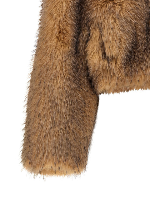 Rotate Birger Christensen Cropped Fur