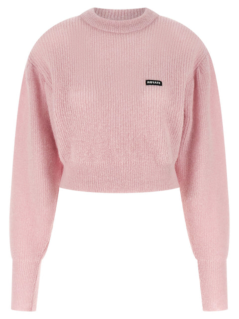 Rotate Birger Christensen Knit Puff Sweater