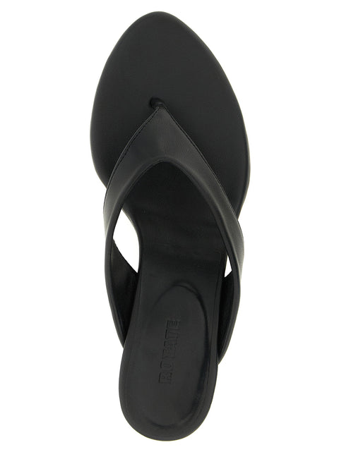 Rotate Birger Christensen Leather Mules