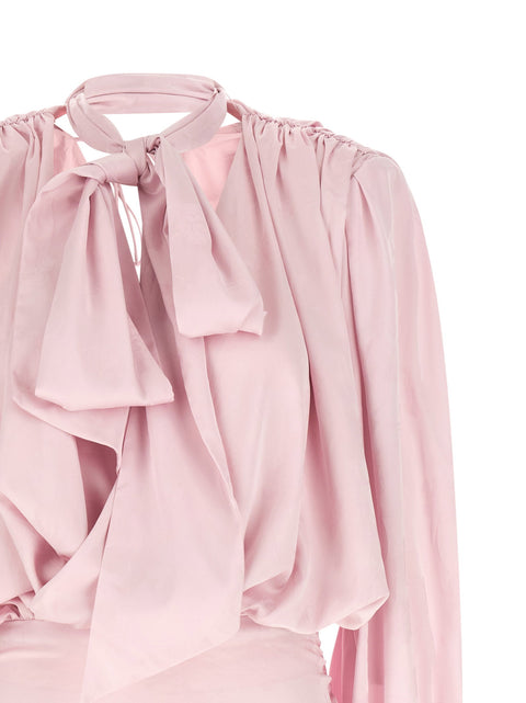 Rotate Birger Christensen Ls Mini Dress Dress