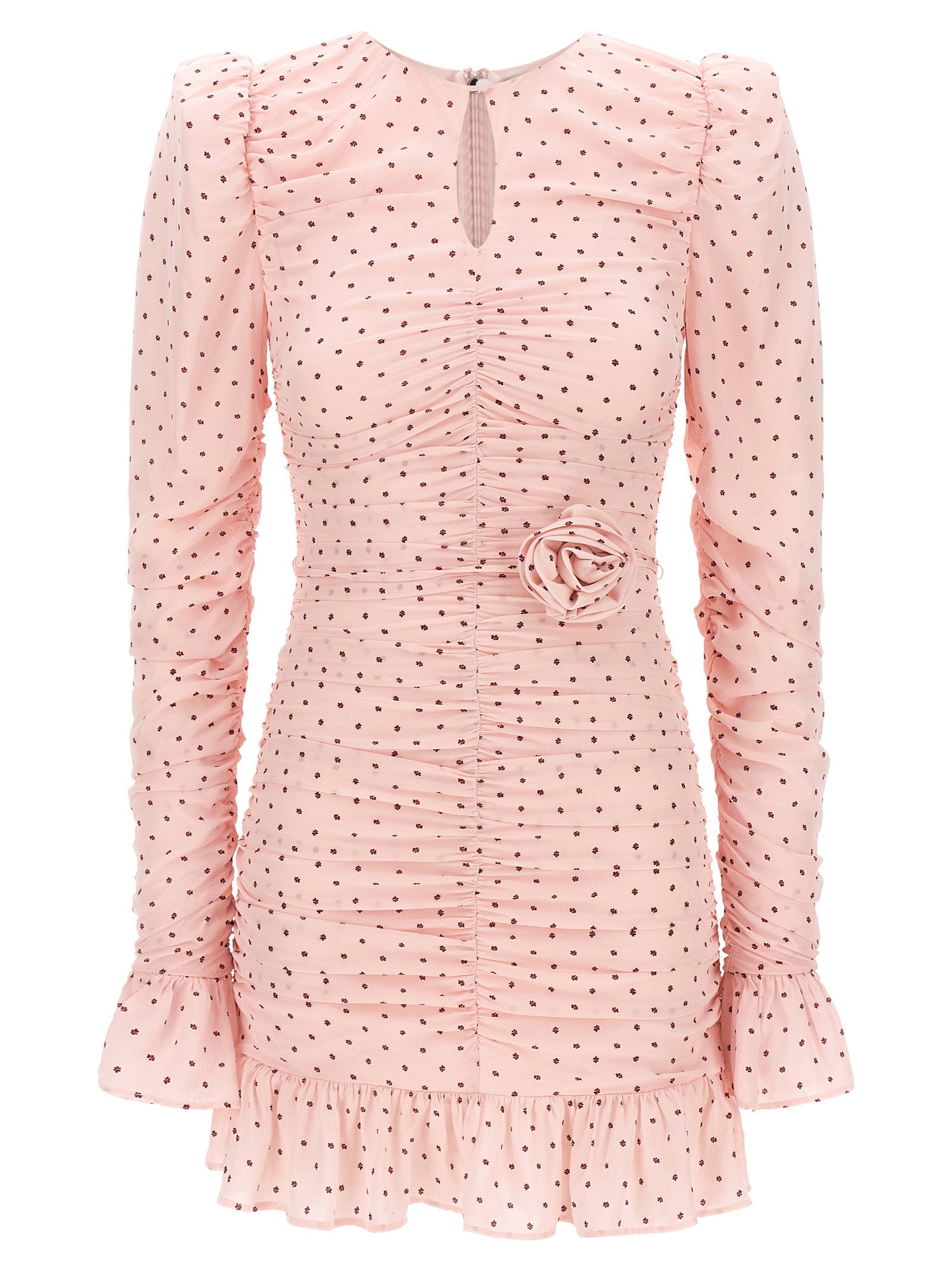 Rotate Birger Christensen Mini Ruches Dress