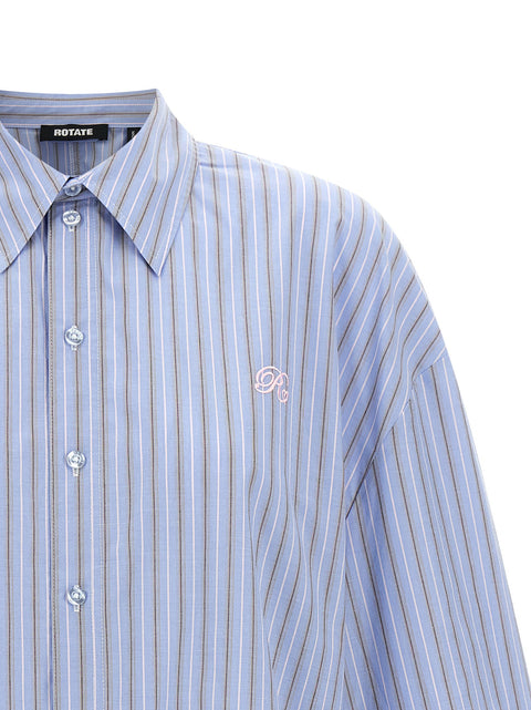 Rotate Birger Christensen Poplin Oversized Shirt
