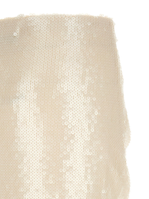 Rotate Birger Christensen Sequins Knot Skirt