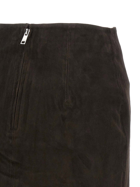 Rotate Birger Christensen Suede Skirt