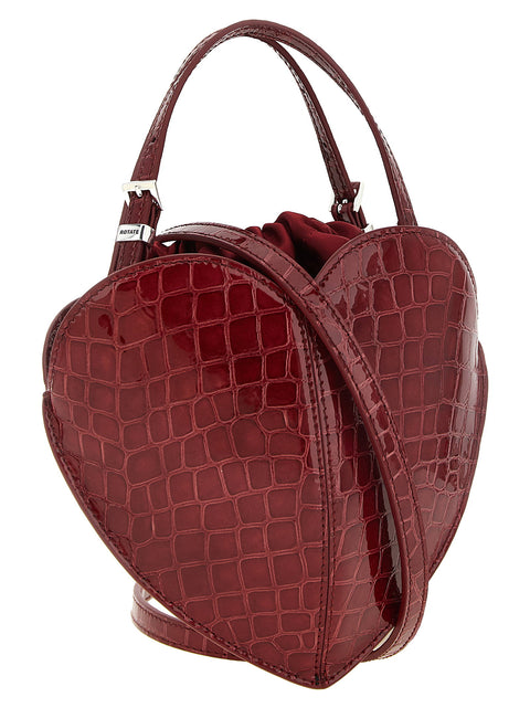 Rotate Birger Christensen The Heart Burgundy Handbag