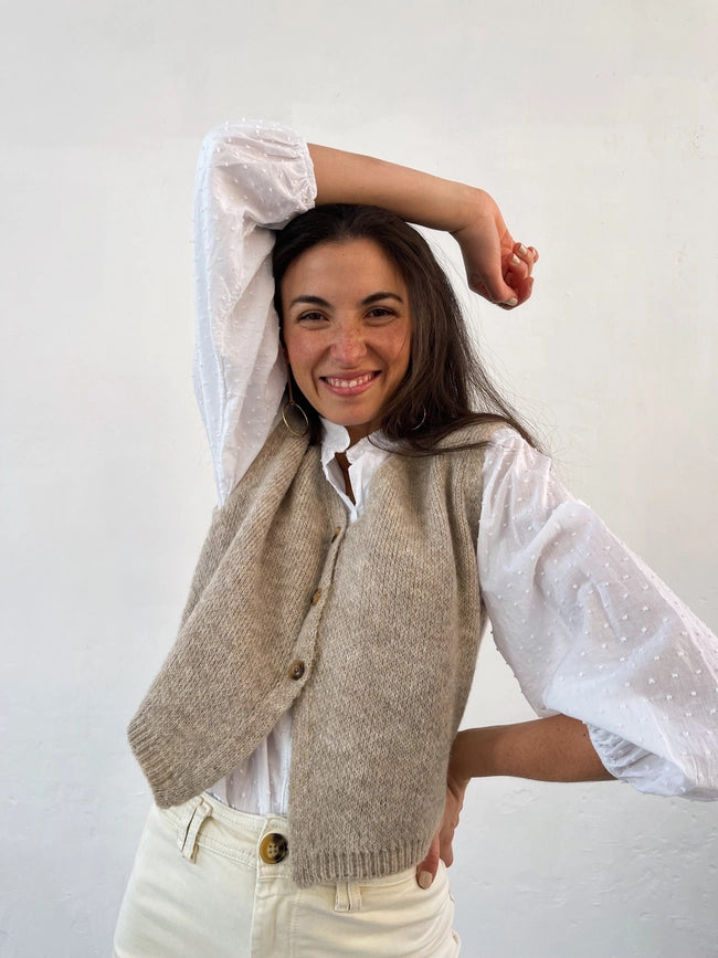 Rous Beige Vest-Vest-MindTraveler-M-Urbanheer