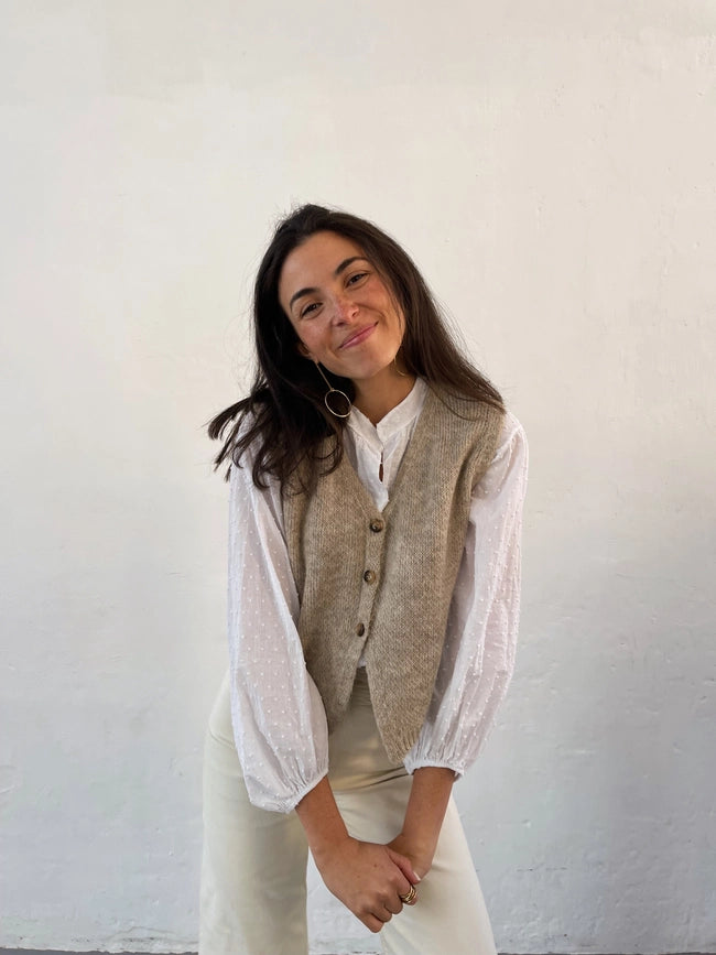 Rous Beige Vest-Vest-MindTraveler-M-Urbanheer