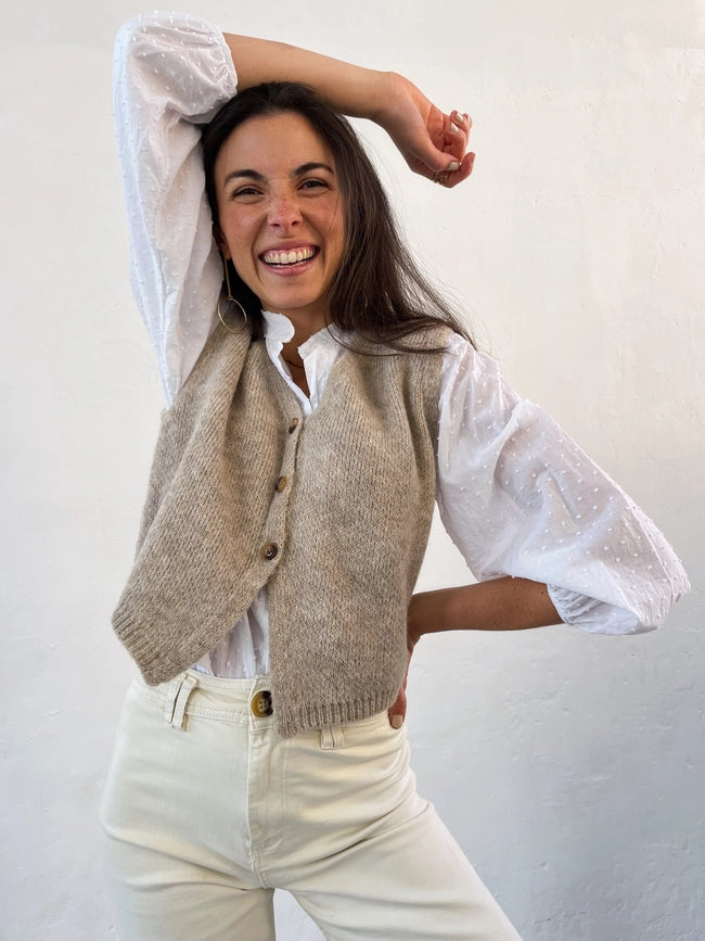 Rous Beige Vest-Vest-MindTraveler-M-Urbanheer
