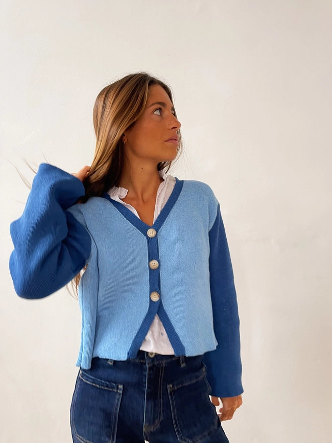 Rous Blue Cardigan-Cardigan-MindTraveler-L-Urbanheer