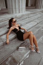 Roxy Mini Dress Black-Dress-Marlina Boutique-XS/S-Black-Urbanheer