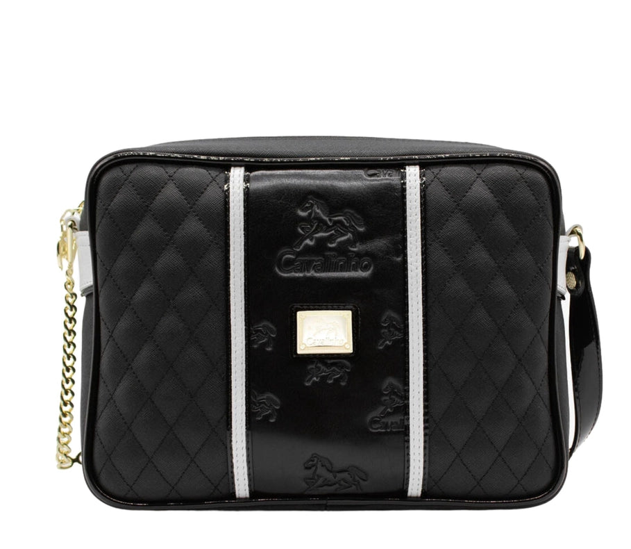Royal Crossbody Bag-Bag-Cavalinho North America-Black and White-Urbanheer