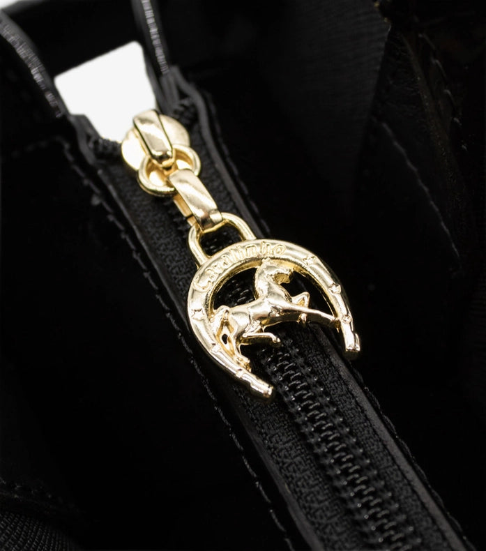 Royal Handbag-Handbag-Cavalinho North America-Black and White-Urbanheer