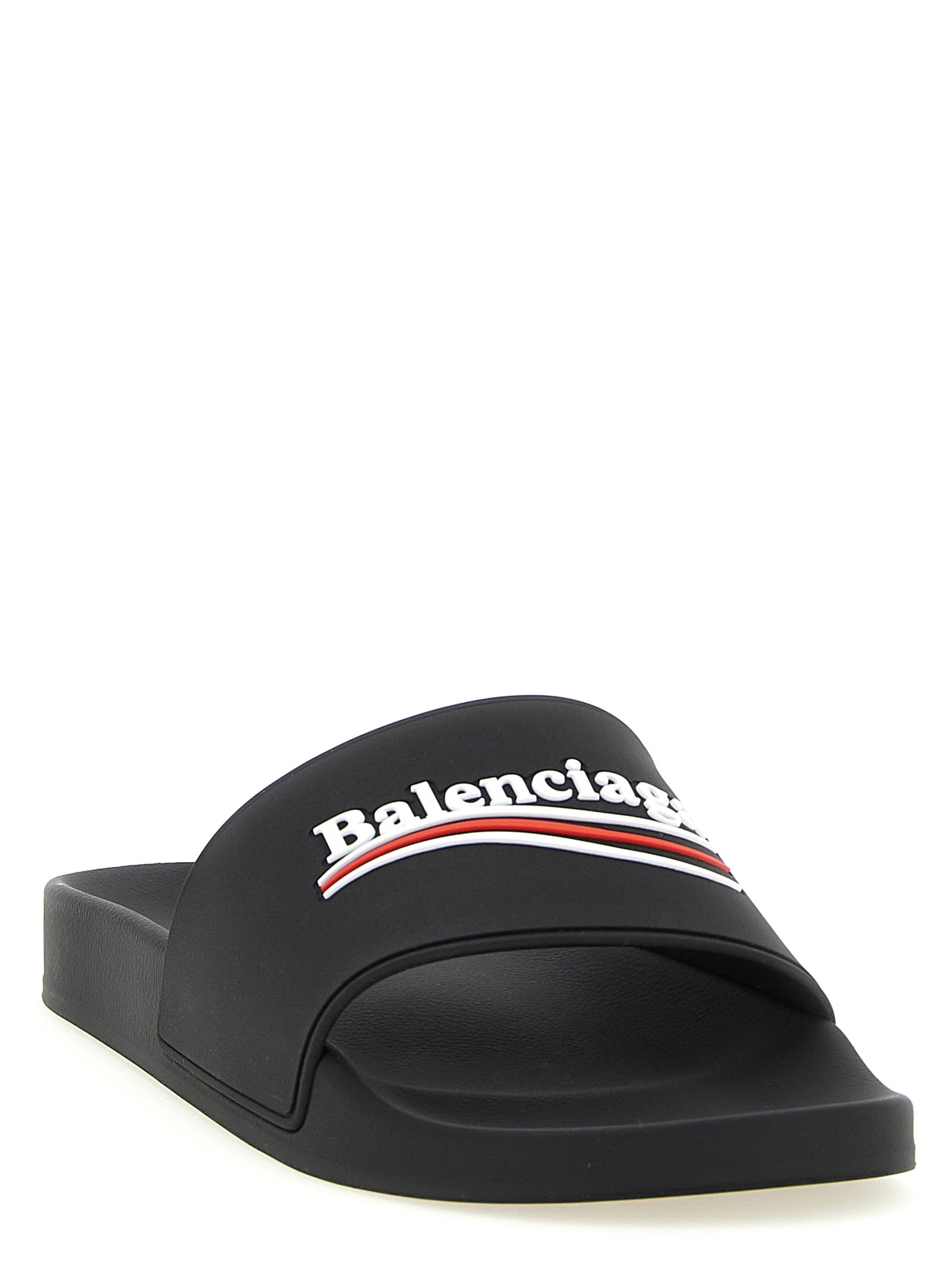 Rubber Pool Slides with Comfort Insole