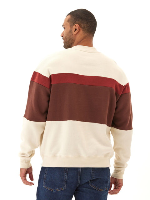 Rudy CVC Fleece Colorblock Pullover